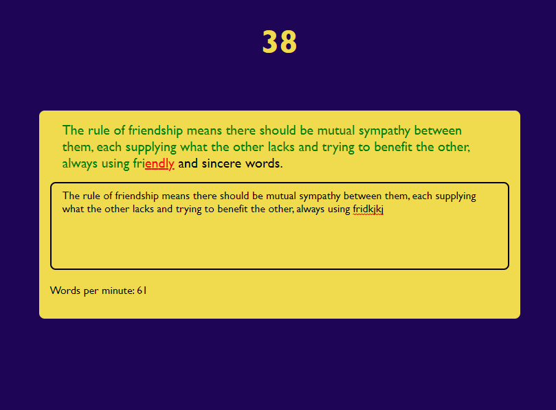 typing test game